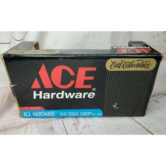 ERTL Collectibles 1:25 Scale Ace Hardware 1947 Dodge Canopy W/Load Vintage Truck - Picture 5 of 8